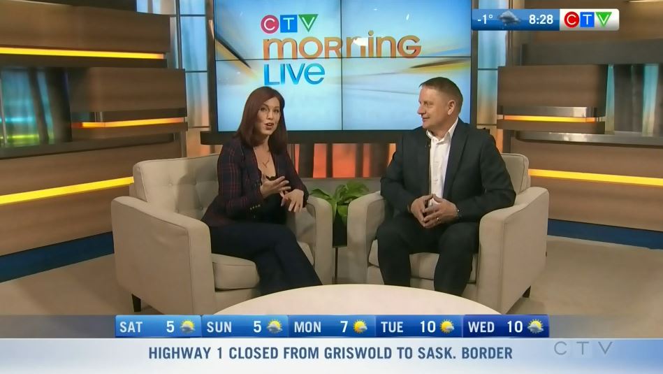 Dennis on CTV Morning Live